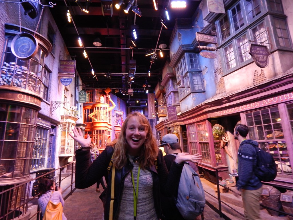 Peaking at the Harry Potter&nbsp;Studios